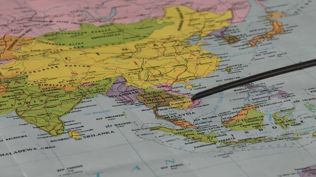 Map of Thailand