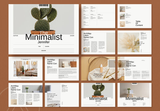 Minimalist Landscape Template