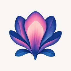 Obraz premium Vibrant abstract floral illustration