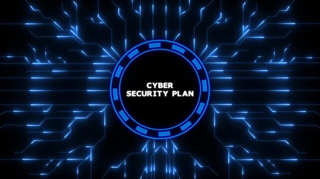 Digital circuitry emphasizing continuous improvement with modern technology concepts,4k animation motion graphics video. Digital animation.