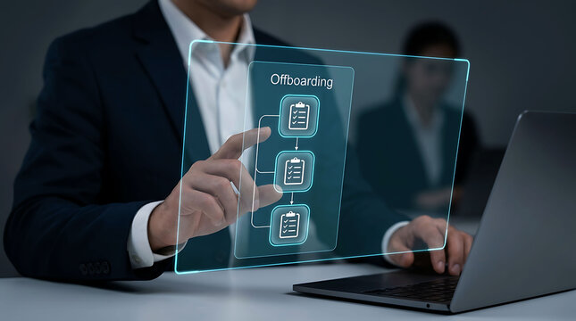 Employee Offboarding Checklist Digital HR Exit Workflow Management Process