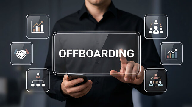 Employee Offboarding Human Resources Exit Management Digital Workflow Process