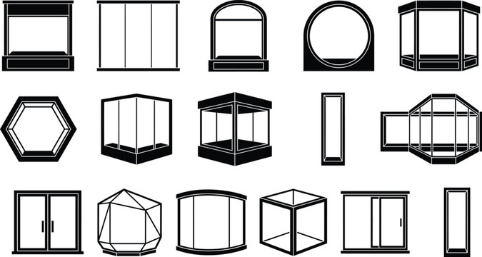 Black friday display cases showcases retail store fixtures for sales