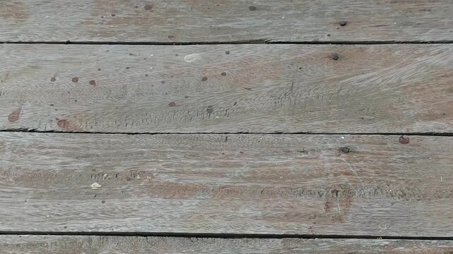 Wooden surface, teak wood 