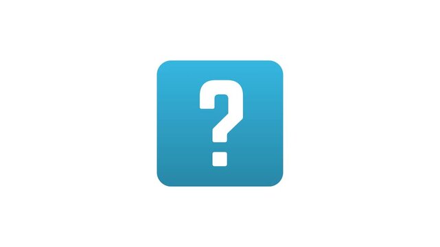 Warning: A question mark appears. The "?" sign appears as a question.