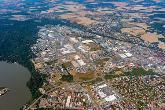 Pilsen Borsk&aacute; pole, Gewerbegebiet und Wissenschaftlich-technischer Park