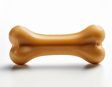 dog bone chew toy for pets and training isolated on white background offering a natural snack treat for dogs