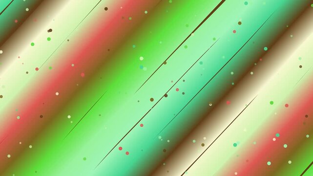 Diagonal colorful stripes pattern background with scattered dots and blurred gradient design for modern abstract wallpaper