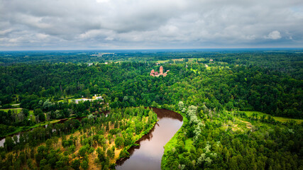 Obraz premium Sigulda, Latvia