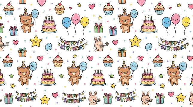 Happy Birthday Party Animals