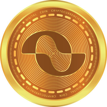 boundless-zkc cryptocurrency logos on abstract background. 3d illustrations.
