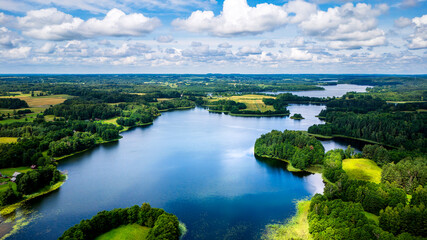 Fototapeta premium Aukstaitija National Park, Lithuania