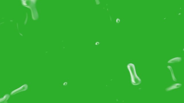 soap bubble green screen footage, perfect for templates, editing, creator content, etc