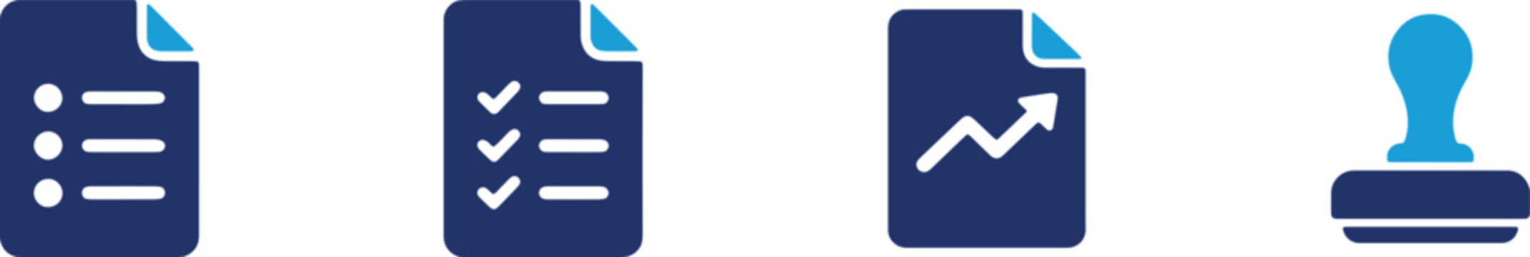 Recruitment and Hiring Process Icons Set. Human Resources Vector Collection