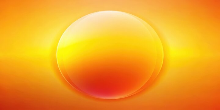 Soft blurred orange and yellow gradient circle against a translucent background