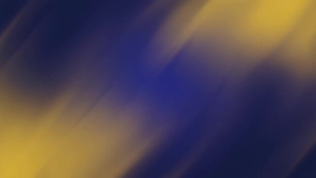 Abstract Blue and Gold Light Waves Loop