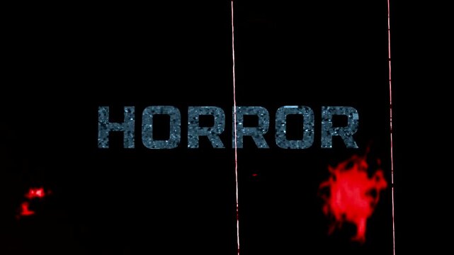 Horror Film Distressed Vintage Film Overlay Effect
