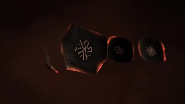 Close up of gaming controller buttons.