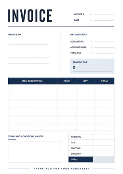 Modern Business Invoice Template
