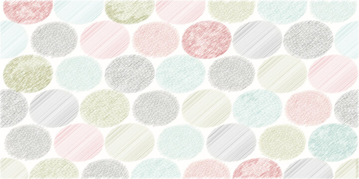 Abstract pastel dotted pattern with soft overlapping circles for design projects