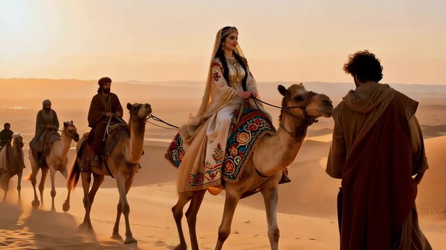 Abraham Ordered His Servant To Take Rebekah As A Wife For His Son Isaac
