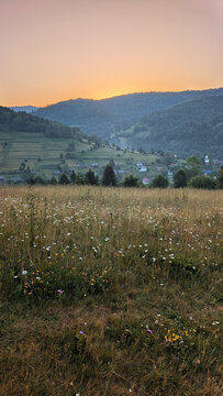 beautiful Carpathian landscape