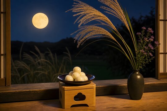 十五夜のお月見