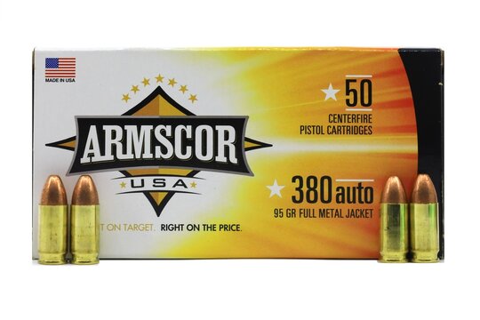 Armscor brand bullet cartridges for revolver type handgun