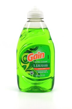 Gain brand dish washing soap
