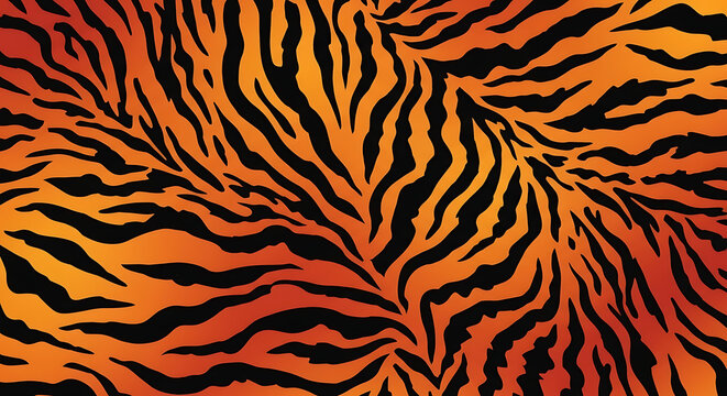 Orange and black tiger stripe patterns background full hd download 2025 2026 stripes