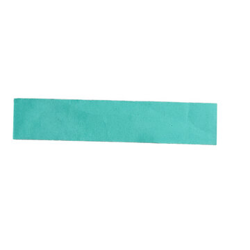 Simple flat geometric shape light blue rounded rectangle vector
