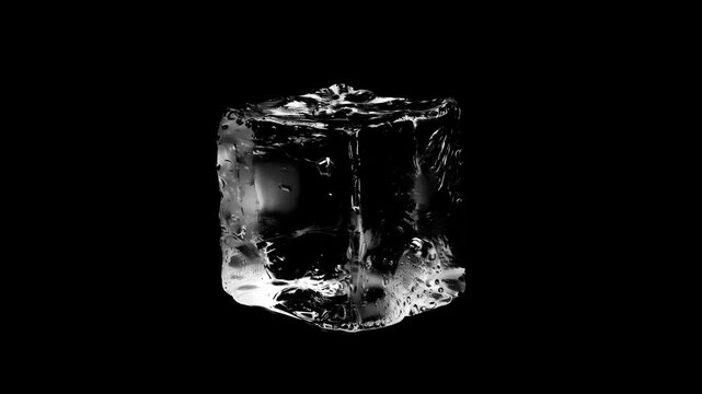 melting ice cube