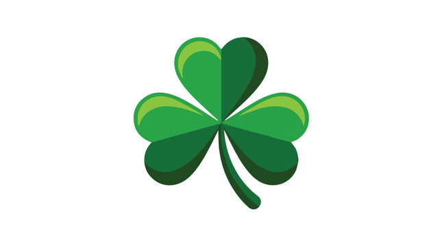 Green four leaf clover sy