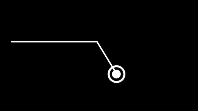 Hud callout rectangle text box animation. HUD graphics around the edges for use in movies, Technological HUD template callout.