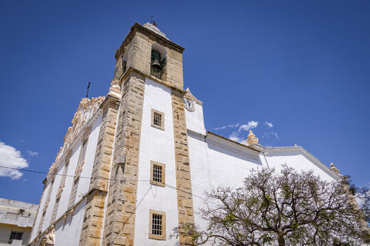 Belltower of the Chapel of our Lord of the Afflicted (Capela de Nosso Senhor dos Aflitos), Olh&atilde;o, Algarve, Portugal	