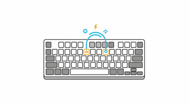 Wireless keyboard with customizable backlight