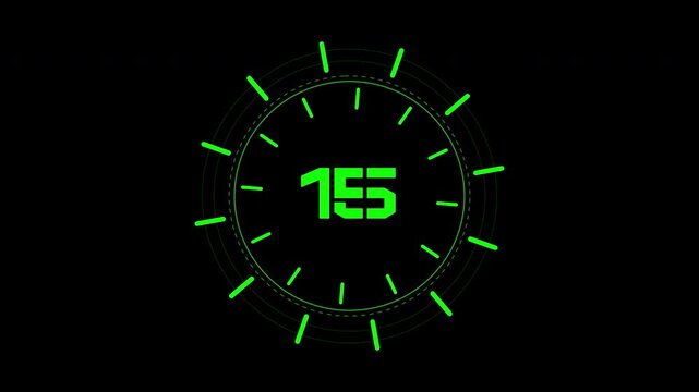 20 second countdown. Suitable for technology websites, digital marketing campaigns, and futuristic presentations. Adds a modern, vibrant touch to designs. Perfect for web graphics.