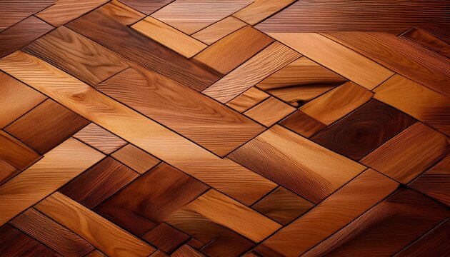 Natural Solid Species Of Wood Laminate Parquet Floor Texture Close Up Still Life Background
