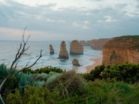 Sea stacks in Australia