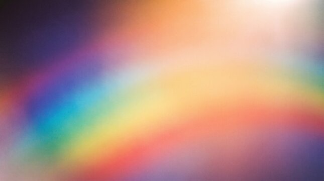Abstract rainbow gradient background. Soft blurred colorful light texture for design.