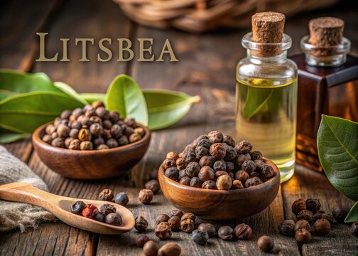 Natures Gift Exotic Litsea cubeba Seeds Yield Fragrant Essential Oils