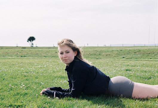 Outdoor Training in a Coastal Town