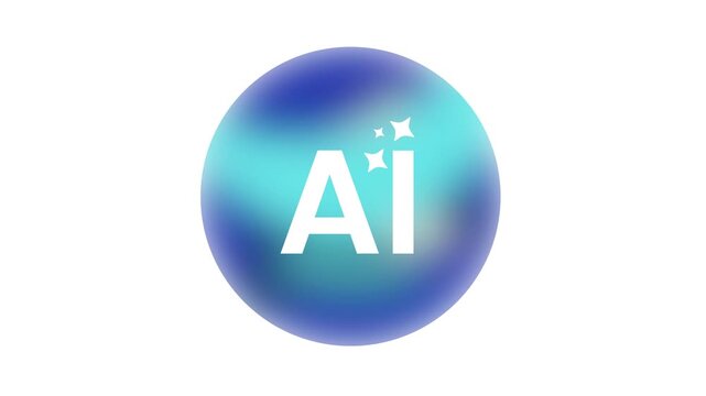 Artificial Intelligence Loading Animation Loop