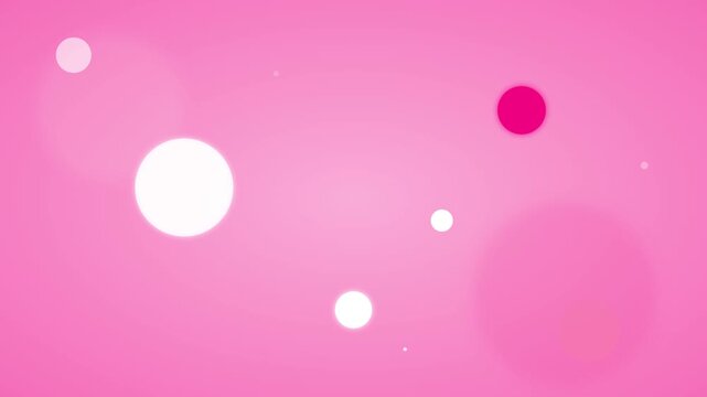Sweet Candy Pink Girly Bokeh Vector Background