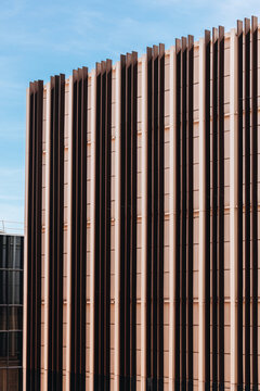 Vertical Lines, Modern Facade
