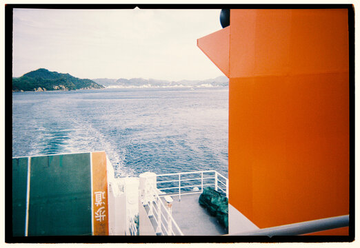 Ferry Deck View Leaving Naoshima