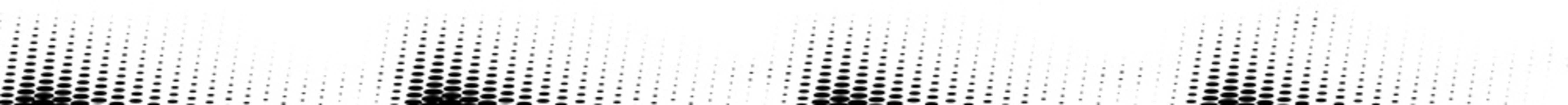 Set of dotted circles with halftone eps10