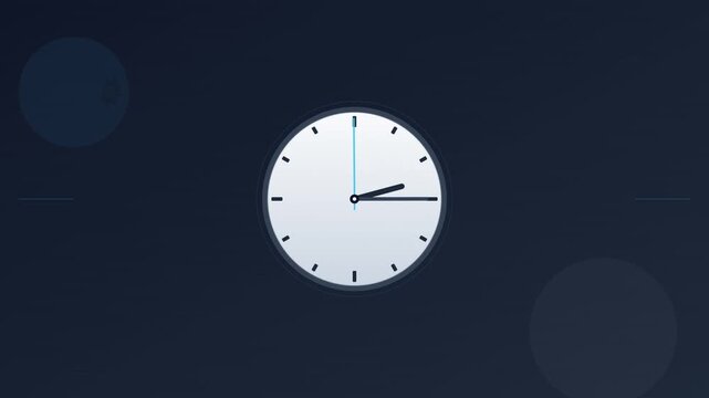 time management clock efficiency business motion background