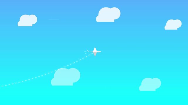 travel airplane flight destination vector motion visual