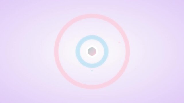 unity circle ripple connection abstract motion animation